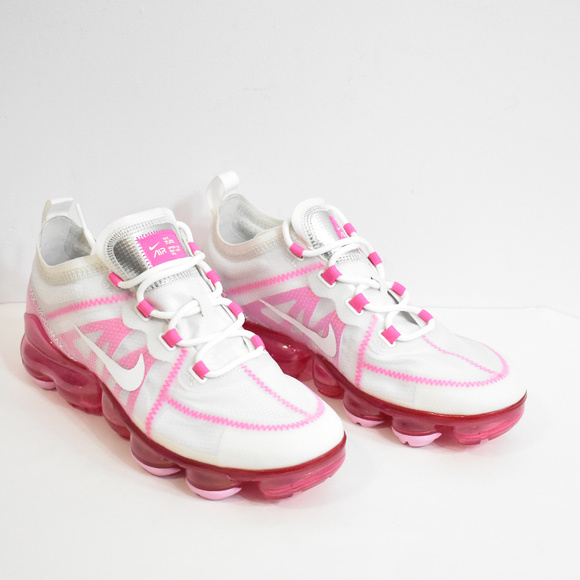 NEW Nike VaporMax Pink Rise AR6632-105 Women 6.5 - Picture 3 of 7